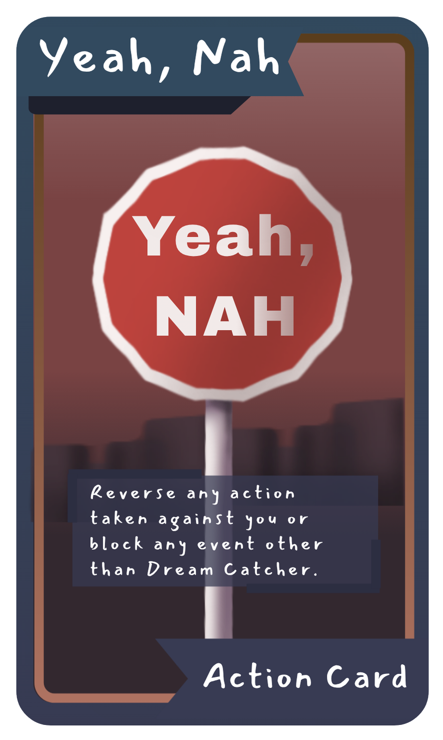 Yeah, Nah card